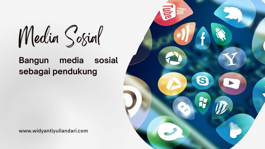 media sosial untuk mendukung blog