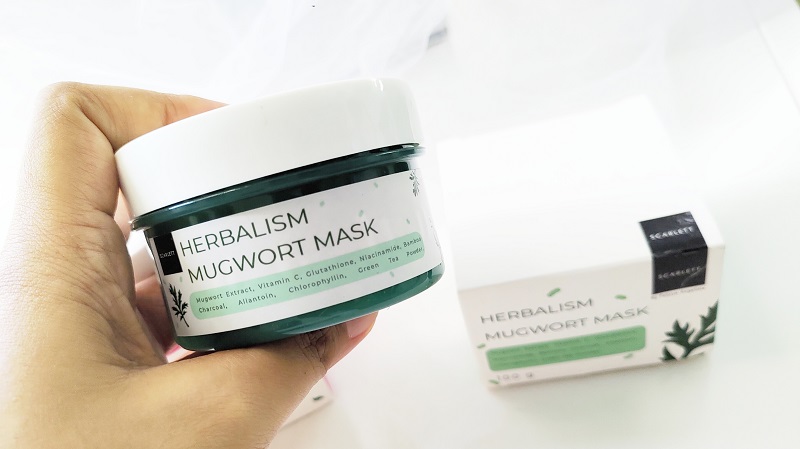 kemasan masker mugwort scarlett